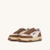 WILDPACE LOW SNEAKERS IN MESH AND SUEDE COLOR MARSHMALLOW AND CIGAR