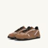 WILDPACE LOW SNEAKERS IN RIPSTOP NYLON AND LEATHER COLOR BROWN SUGAR AND REFLEX