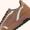 WILDPACE LOW SNEAKERS IN RIPSTOP NYLON AND LEATHER COLOR BROWN SUGAR AND REFLEX