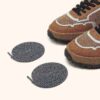 WILDPACE LOW SNEAKERS IN RIPSTOP NYLON AND LEATHER COLOR BROWN SUGAR AND REFLEX