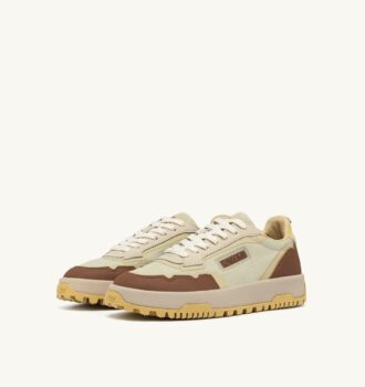 WILDPACE LOW SNEAKERS IN RIPSTOP NYLON AND LEATHER COLOR FOG AND THRUSH