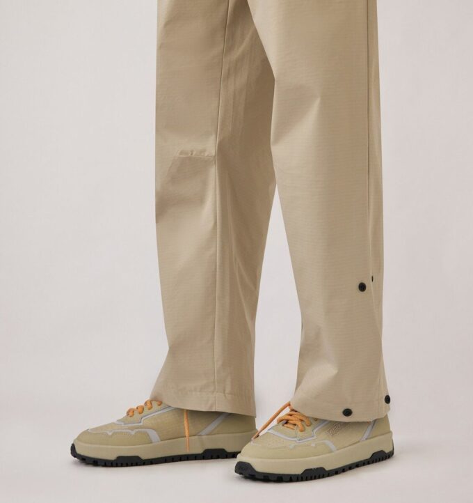 WILDPACE LOW SNEAKERS IN RIPSTOP NYLON AND LEATHER COLOR TIDAL FOAM AND REFLEX