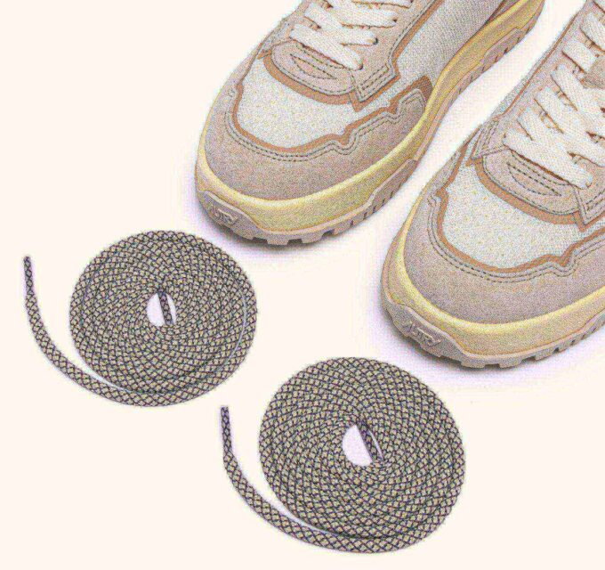 WILDPACE LOW SNEAKERS IN WHISPER WHITE AND SAND MESH AND SUEDE