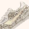 WINDSPIN FLOWERS SNEAKERS IN MARSHMALLOW LEATHER