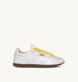 WINDSPIN SILVER MIRRORED SNEAKERS