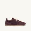 WINDSPIN SNEAKERS IN AMARONE SUEDE AND LEATHER