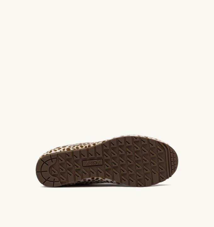 WINDSPIN SNEAKERS IN ANIMAL PRINT PONY HAIR EFFECT