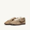 WINDSPIN SNEAKERS IN BEIGE AND BROWN PONY HAIR EFFECT