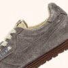 WINDSPIN SNEAKERS IN GLITTER SILVER SUEDE