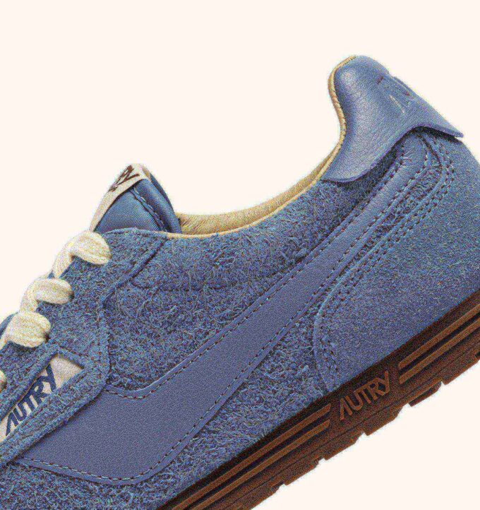 WINDSPIN SNEAKERS IN STREET SUEDE AND LEATHER